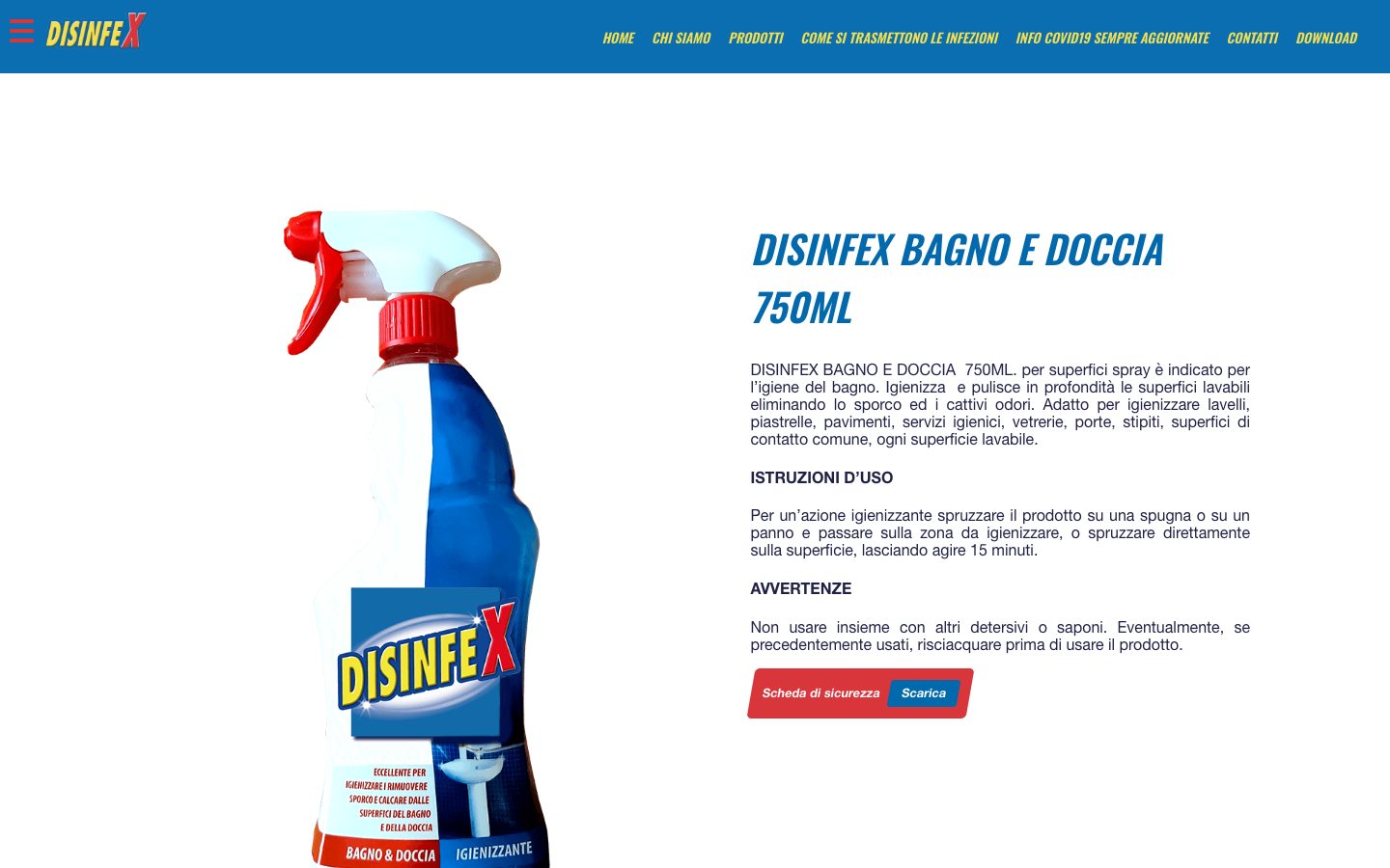 Anteprima della pagina Bagno e doccia