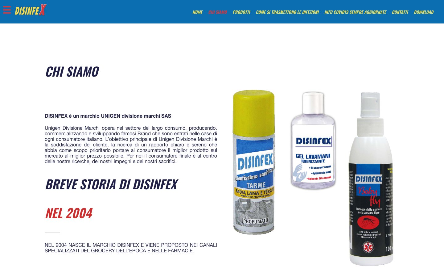 Anteprima della pagina Chi siamo