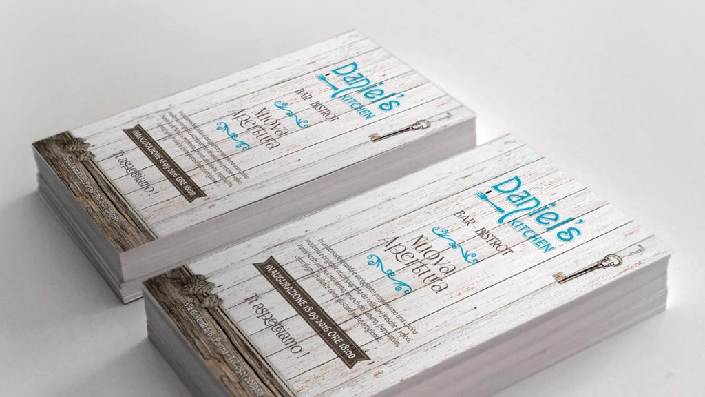 Impostazione grafica e stampa flyers